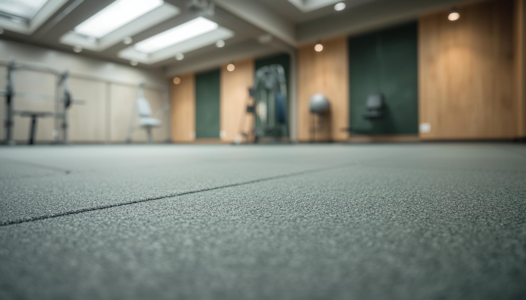 Safety, acoustic control and surface properties